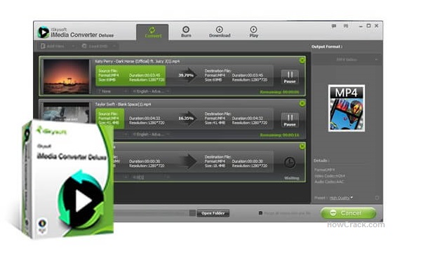 Ключ взлома iSkysoft iMedia Converter Deluxe