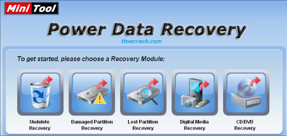 MiniTool Power Data Recovery Crack Key