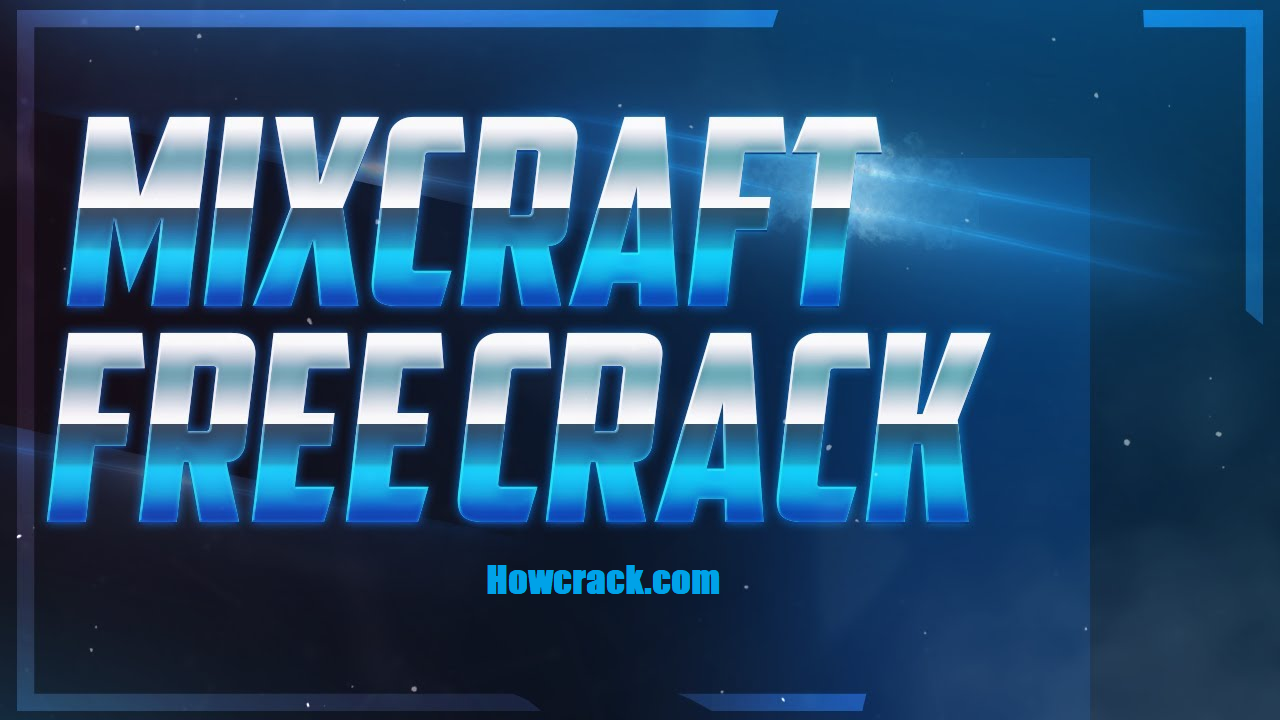 Mixcraft Crack With License Key Download